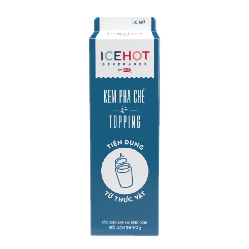 Kem pha chế topping Rich’s On top (Ship hoả tốc)