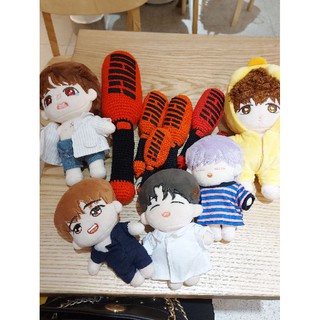 Lightstick iKON móc len, móc khóa lightstick