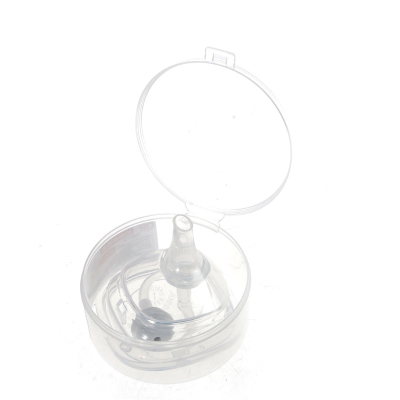 Bình Sữa Silicone Bản Rộng Chống Đầy Hơi Có Ống Hút Thay Thế Cho Bé