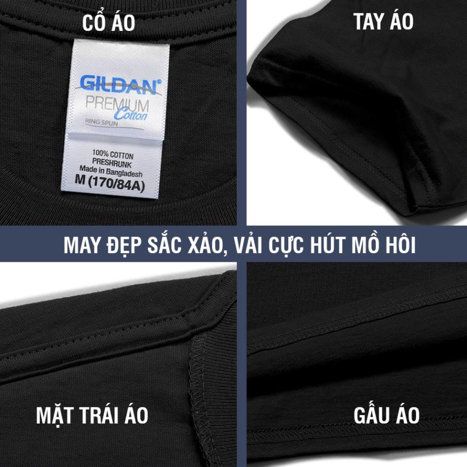 SALE- Áo Thun 100% Cotton Gildan Premium Cotton Form Mỹ Big Size