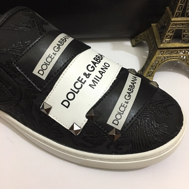 Giày Slipon Dolce Gabbana tag mặc chất -Ảnh thật