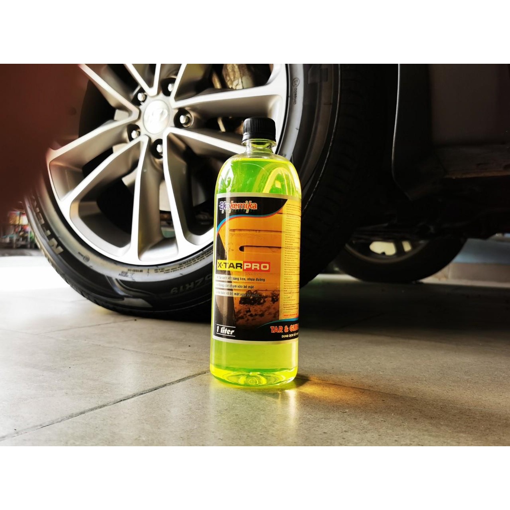 Chai Xịt Tẩy Băng Keo ,Tảy Nhựa Đường EKOKEMIKA XTAR PRO 1L Tặng Khăn