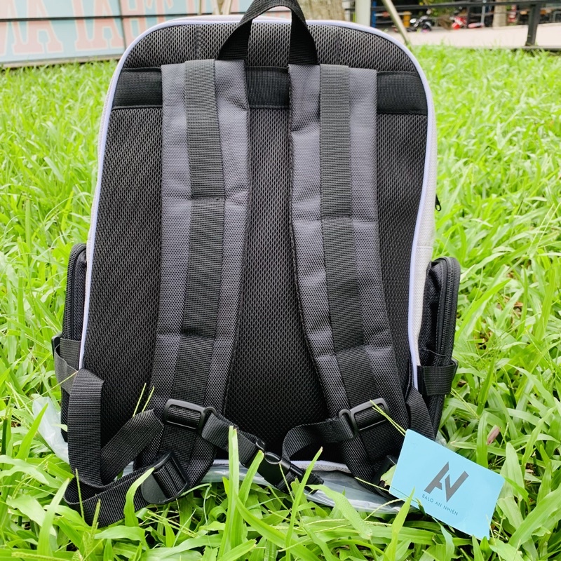 Balo Local Brand Degrey Basic Backpack Xám Đi Học, Đi Chơi Thời Trang Chuẩn Cao Cấp Chống Nước (Full Tag Và Giấy Thơm)