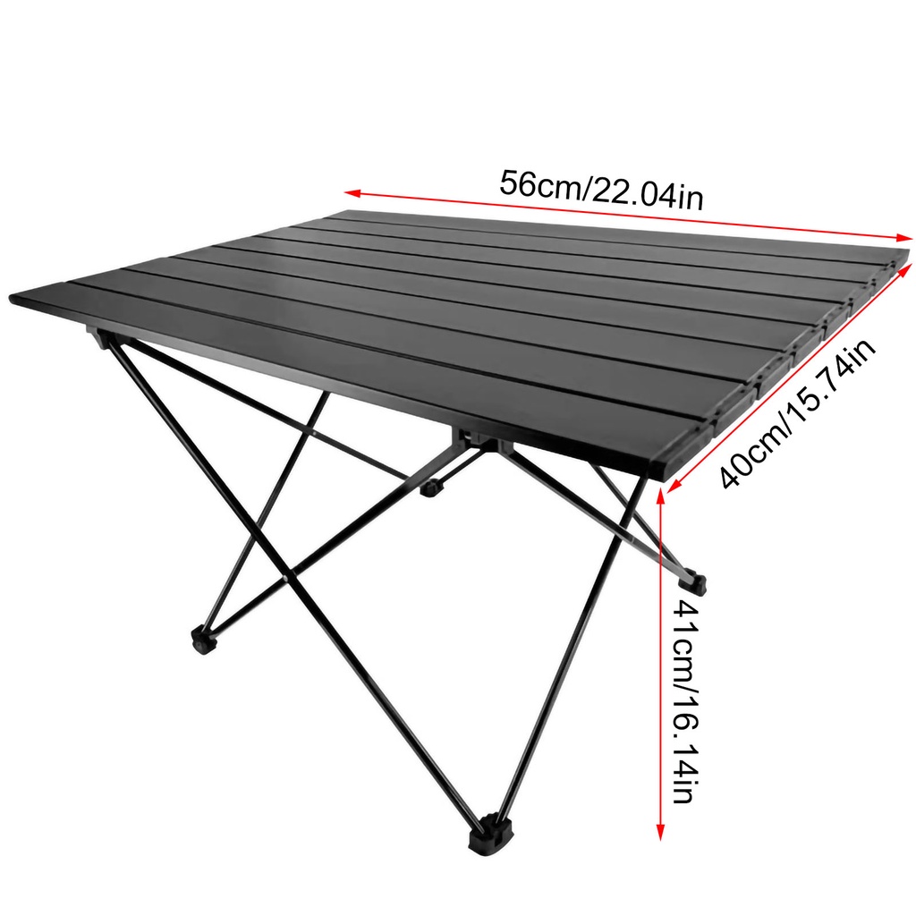 Có thể bán buôn Bàn dã ngoại có thể gập lại nhẹ đa chức năng ăn tối cắm trại ngoài trời di động nướng thịt Vermont055 Hàng giao ngay