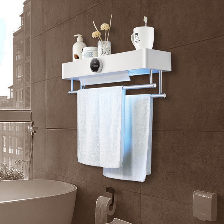 Giá Treo Khăn Nhà Tắm Thông Minh, Tiệt Trùng Tia UV, Sấy Khô - The Royal Funiture