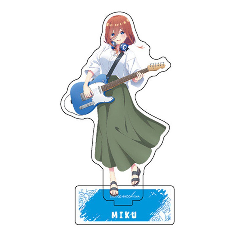 Mô hình nhân vật Nakano Ichika Nino Miku bằng acrylic có đế đỡ tiện dụng