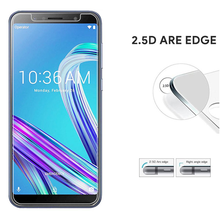 Set 2 kính cường lực bảo vệ màn hình dành cho ASUS Zenfone MAX PRO M1 ZB601KL