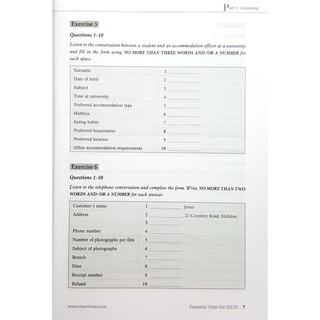 Sách - Essential Tests for Ielts