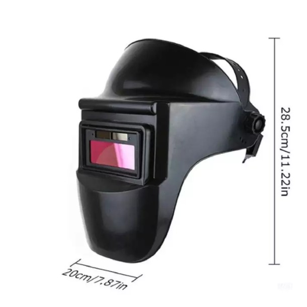 Mặt nạ hàn điện tử full face TẶNG KÈM tấm mica chắn xỉ hàn