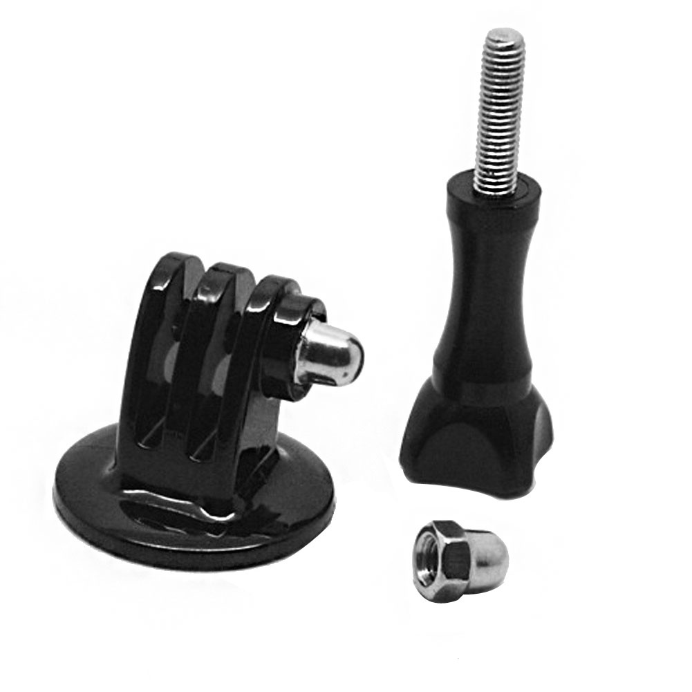 Đầu Nối Hot Shoe zzz 1 / 4 &quot;+ Ngàm Gắn Tripod Cho Hero 2 3 3 + DSLR Camera