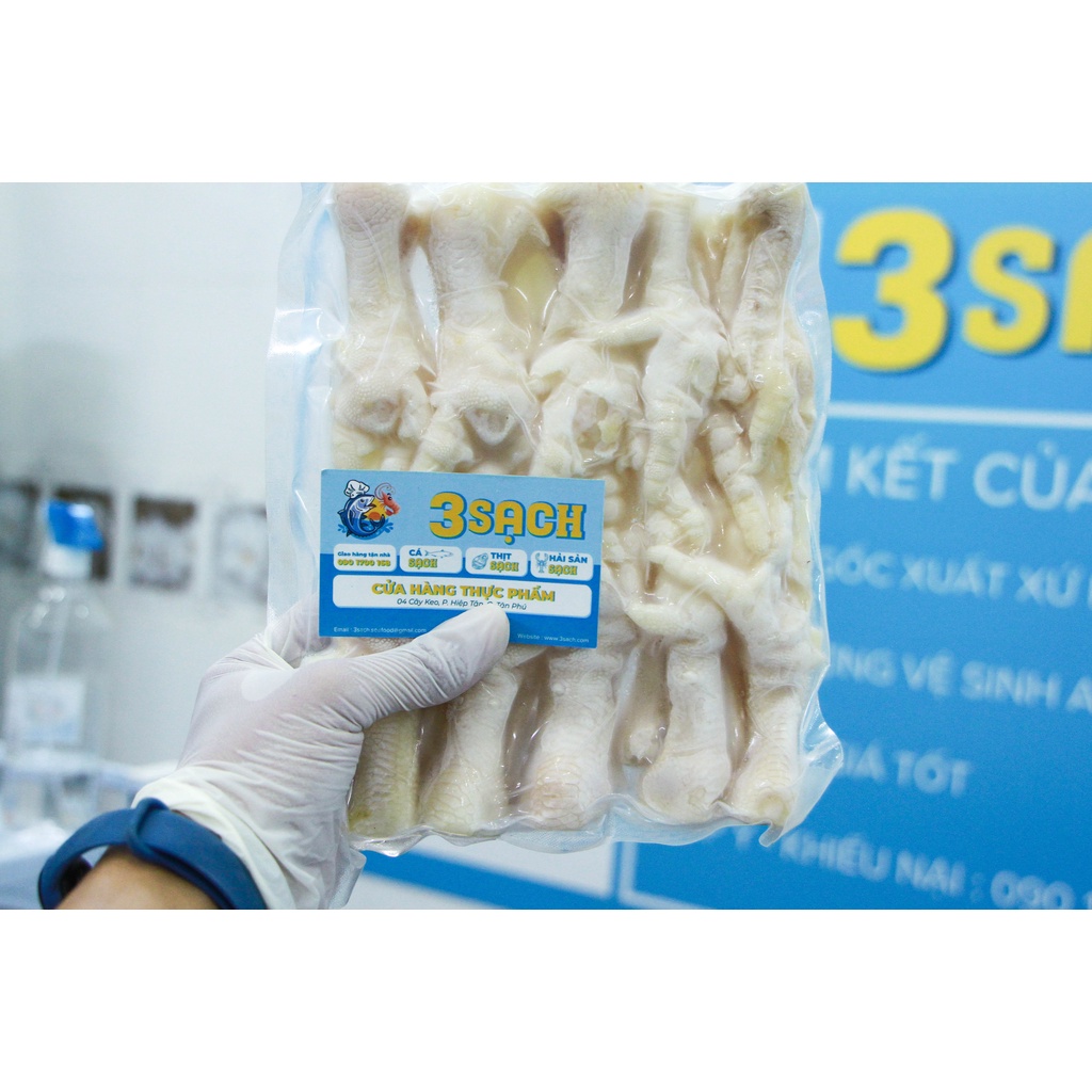 1KG Chân Gà Rút Xương Net Đủ  Thực Phẩm 3 Sạch