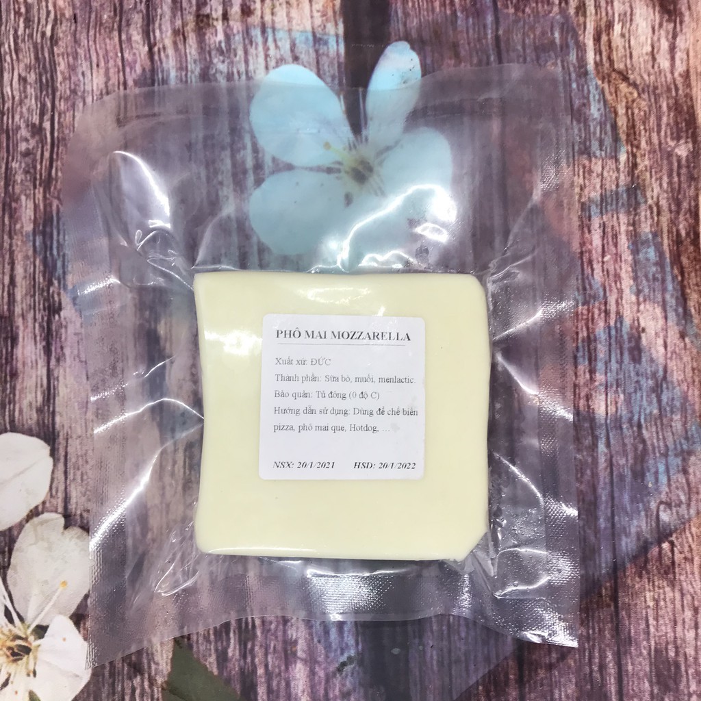 200G Phô mai Mozarella kéo sợi tốt làm pizza