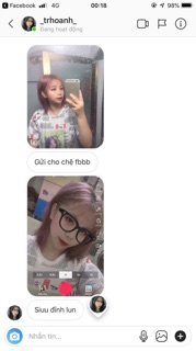 Thuốc nhuộm tóc hồng khói tím