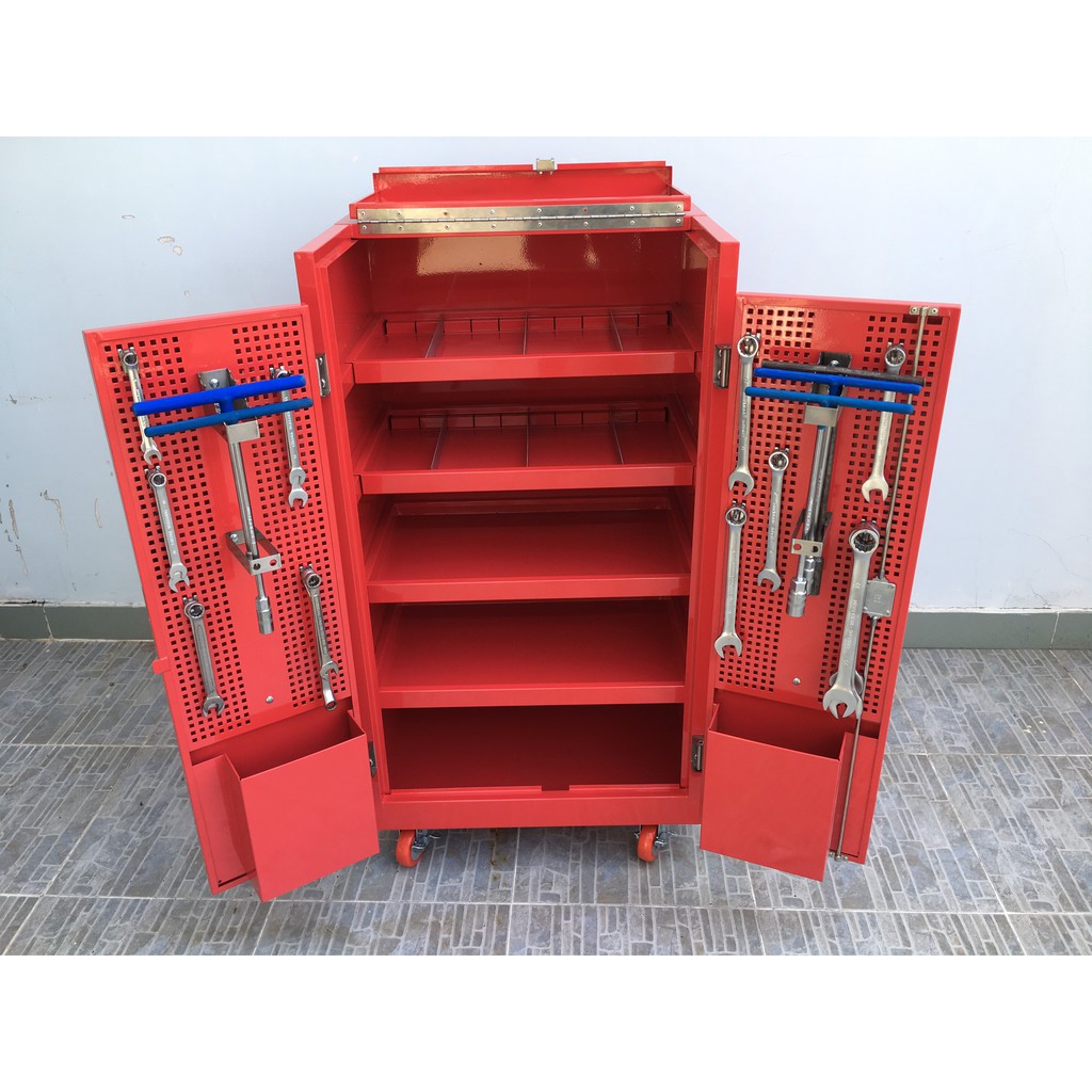 TỦ ĐỒ NGHỀ 5 NGĂN 2 CÁNH