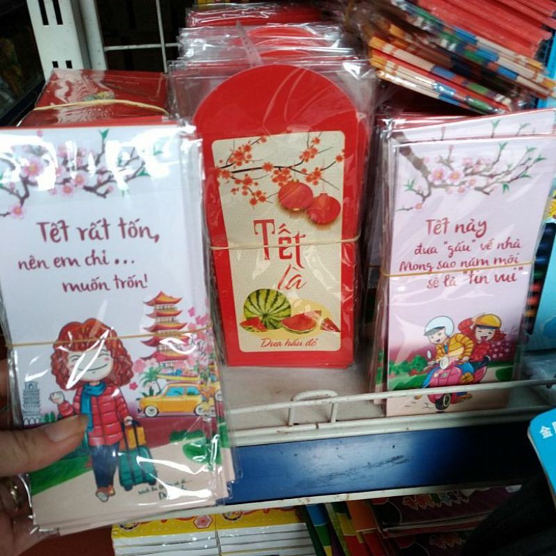 PHONG BAO LÌ XÌ TẾT 5 CÁI