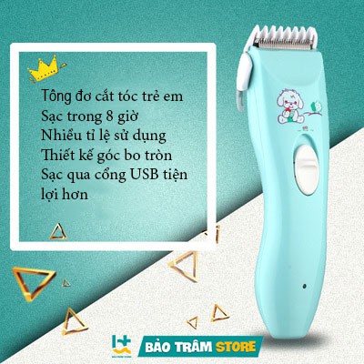 Tông đơ cắt tóc cho bé , Tăng đơ cắt tóc cho bé TOIR cao cấp, hàng chính hãng