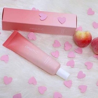 Kem Lót Kiềm Dầu,Che Phủ Lỗ Chân Lông Peach C Peach Glow Makeup Base 35ml