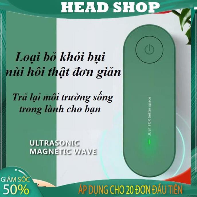 Máy khử mùi thuốc lá lọc không khí mini khử mùi nhà vệ sinh nấu bếp TS056 HEAD SHOP