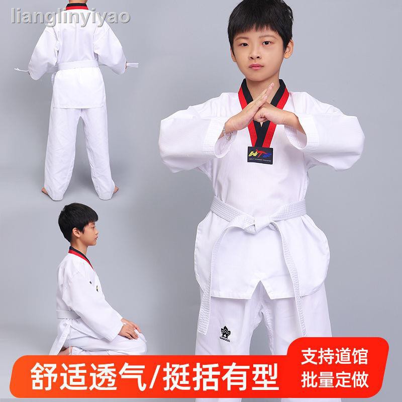 Đồng Phục Tập Võ Taekwondo Thời Trang Dành Cho Trẻ Và Người Lớn