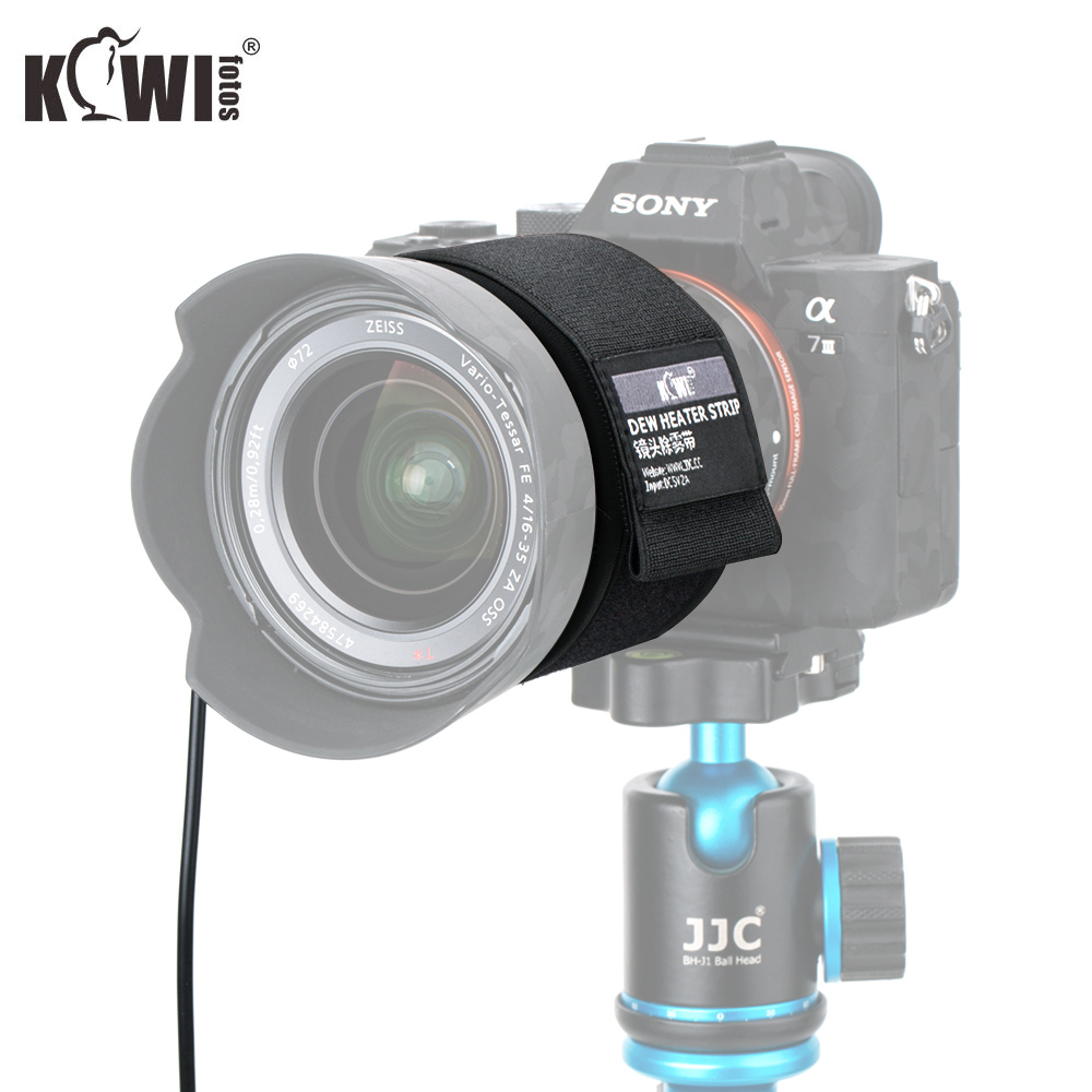 Kiwi DSLR Lens Dew Heater Strip For Nikon Nikkor Z 50mm F1.8 S Sony FE 35mm F1.8 Canon EF-M 32mm F1.4 STM Lens Telescopes Warmer