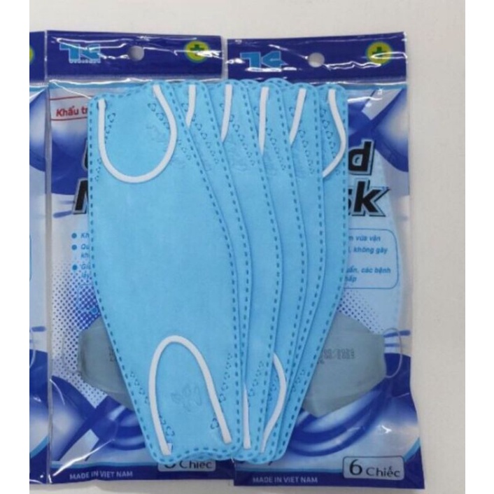 Khẩu trang Land Mask 3D bịch 6 chiếc | BigBuy360 - bigbuy360.vn