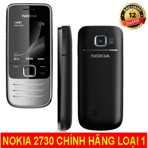 Điện thoại nokia 2730C chính hãng giá rẻ tặng kèm pin sạc-Bảo hành 12 tháng