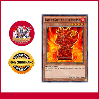 [EN-JP][Thẻ Bài Yugioh Chính Hãng] Barrier Statue Of The Inferno
