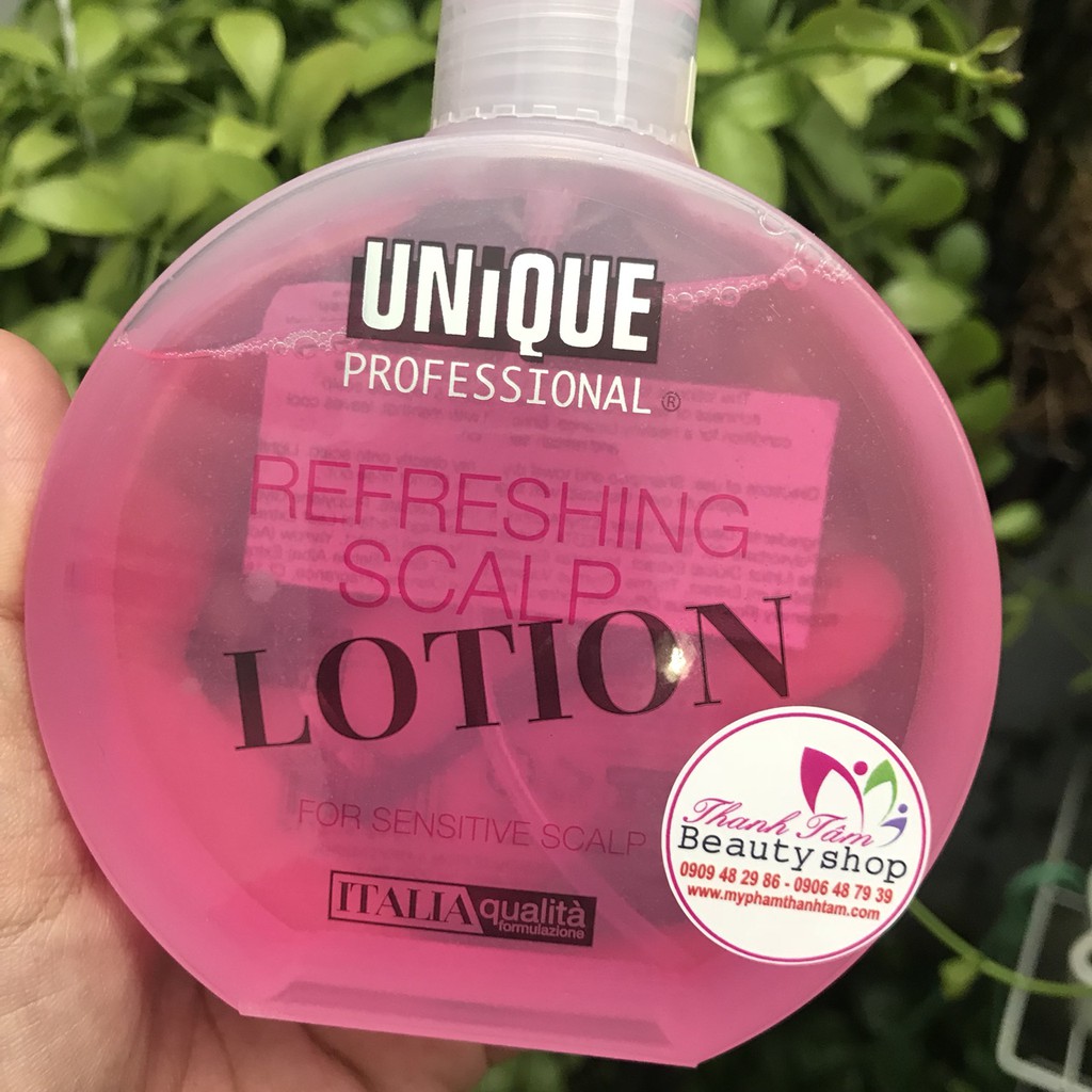 Unique Refreshing Scalp Lotion giảm gàu và làm mát lạnh da đầu 200ml