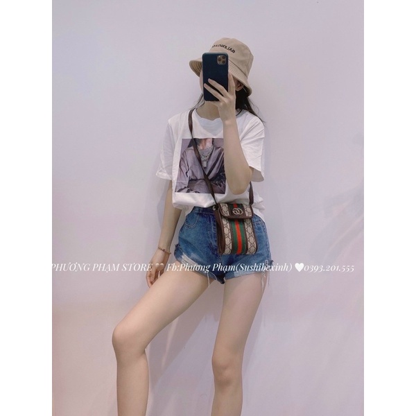 áo phông hình đính đá hàng chuẩn wendi QC | BigBuy360 - bigbuy360.vn