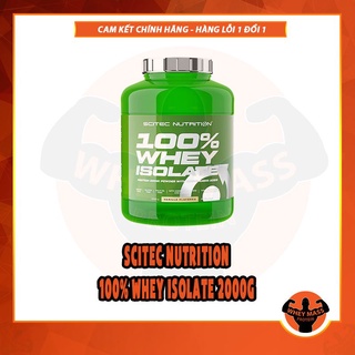 Whey isolate | sữa tăng cơ scitec 100% whey protein - chính hãng 100%