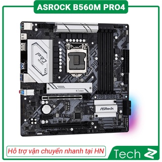 Mainboard ASROCK B560M PRO4 (Intel B560, Socket 1200, m-ATX, 4 khe Ram DDR4)