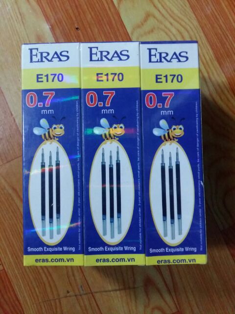 Ruột bút ký Gel 0.7mm Eras E170