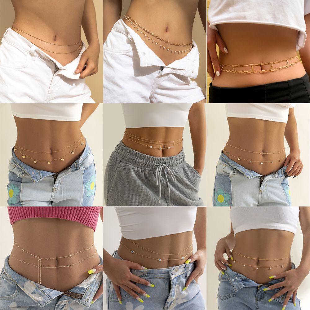 Chuỗi Hạt Đeo Bụng Phong Cách Boho Gợi Cảm|Trang Sức Cơ Thể Cho Nữ