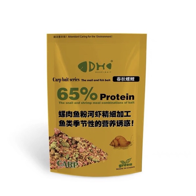 Mồi câu cá DH 65% protein - THIÊN VIÊN FISHING