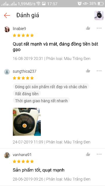 Quạt hộp, Quạt bàn 3 tốc độ LiDoFan [ĐÔNG CƠ KHỎE MÁT LẠNH]