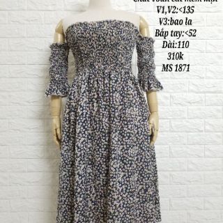 ĐẦM MAXI HOA BIG SIZE