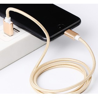 Dây cáp sạc các loại dài 3m bọc dù sạc nhanh cổng và usb micro type c