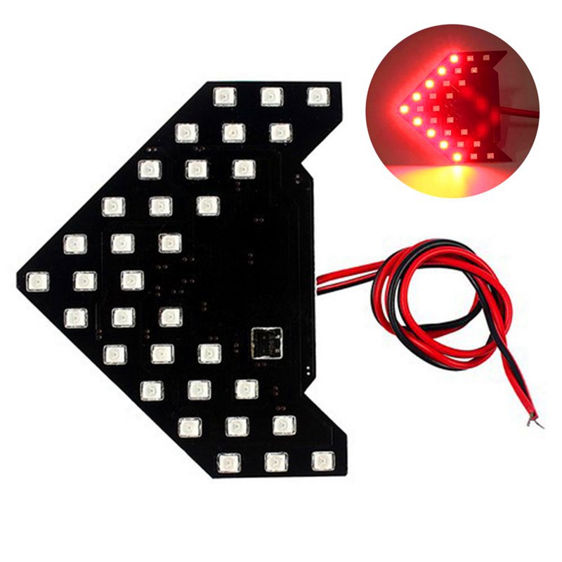 Đèn LED xi nhan hình mũi tên 33SMD 12V cho xe hơi