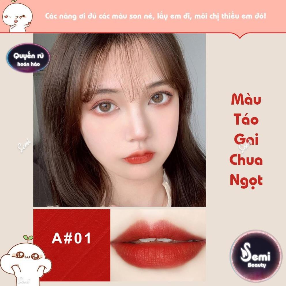Set 3 cây son kem lì MAFFICK Fluffy Lip Glaze | BigBuy360 - bigbuy360.vn