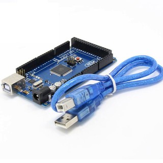 Arduino Mega2560 R3 - Chip nạp giao tiếp USB 16u2 (tốt và ổn định hơn CH340) + Đã bao gồm cáp USB