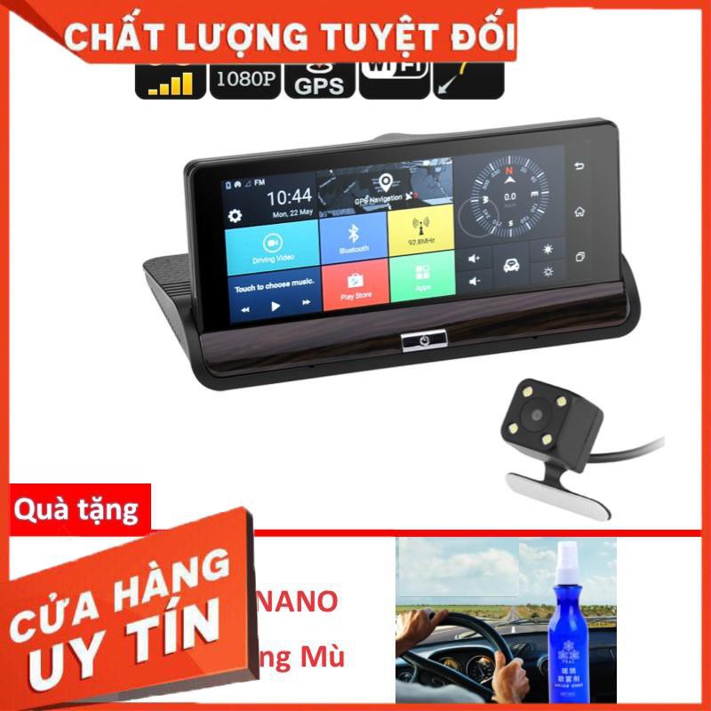 CAMERA Hành trình Siêu thông minh CAMPRO X2 Định vị GPS/Wifi/3G đặt Taplo xe ôtô Giám sát xe từ xa