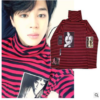 Áo Bangtanboy áo Jimin cổ kẻkhohangkpop