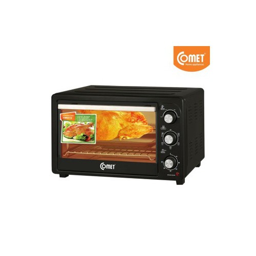 Lò Nướng Đối Lưu 28 Lít Comet CM6518NB - Tản nhiệt 2 chiều