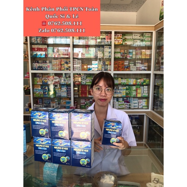 ✅Neuro eye Dragon Cho mắt sáng- Não khoẻ with dầu cá, Coenzyme Q10, ginko biloba