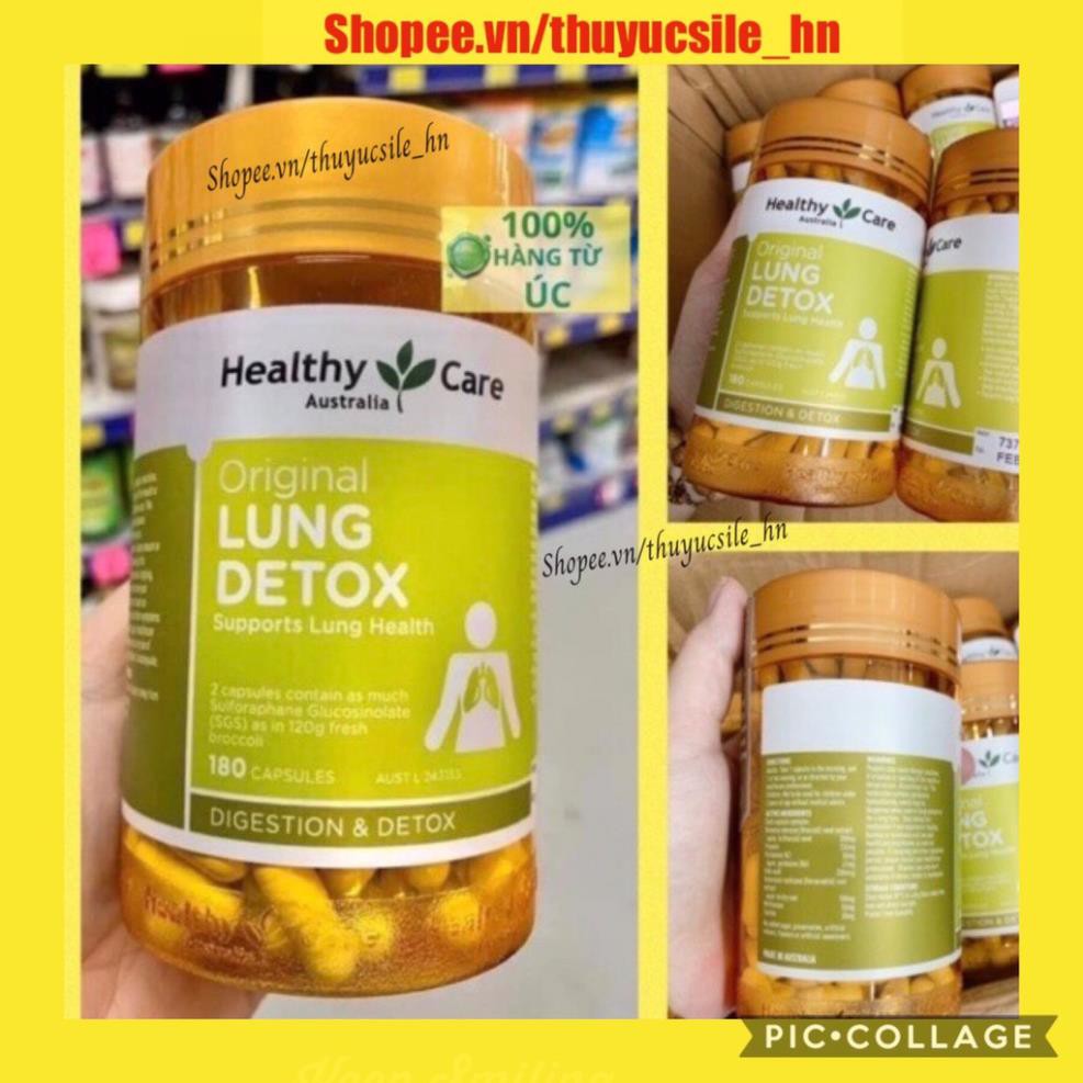 (Date 2023) Viên uống thải độc phổi Lung detox healthy care | BigBuy360 - bigbuy360.vn