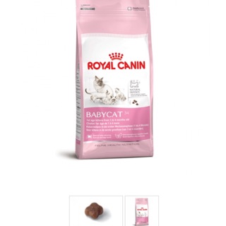 Thức ăn mèo Royal Canin BabyCat 34 (1- 4 tháng) túi 400gr