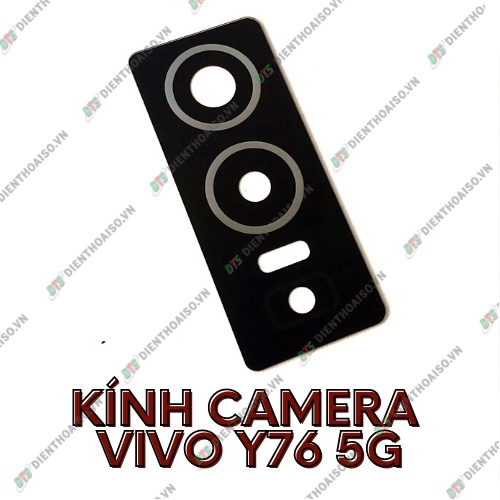 Mặt kính camera vivo y76 5g có sẵn keo