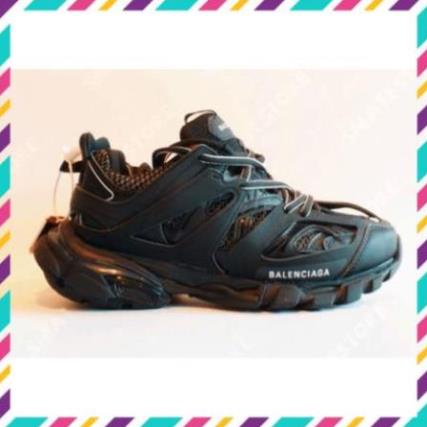 ĐẸP | | HOT THANH LÝ- Giầy Balenciaga Track Full Đen , Sneaker Nam , Nữ Tăng Chiều Cao Có Sẵn 🍀 Xịn L * ' $