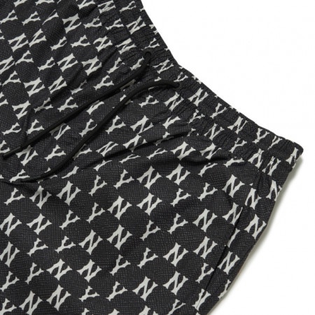Quần Short lưới MLB Monogram 3ASMM0123