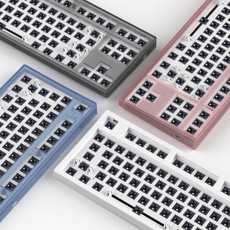 Bộ KIT bàn phím cơ FL- Esport MK870 Hotswap, RGB, Mạch xuôi, 3 Modes, có sẵn foam plate, bảo hành chính hãng 12 tháng
